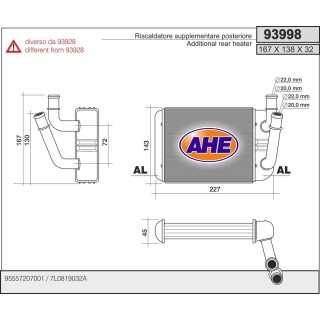 93998  AUDI Q7 / PORSCHE Cayenne / VOLKSWAGEN Touareg  (R