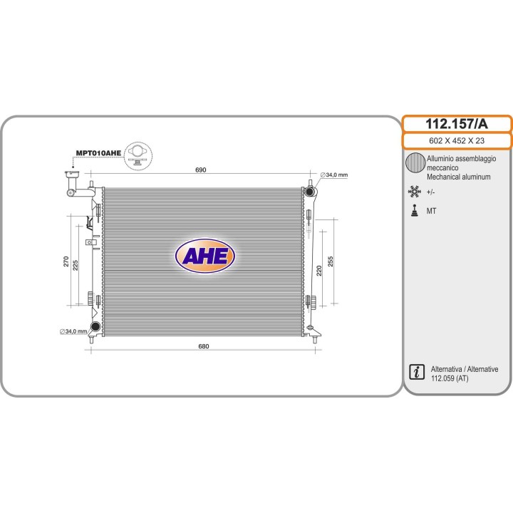 112157/A  HYUNDAI i30 1.4/1.6 16V MT +/-AC  10.07-