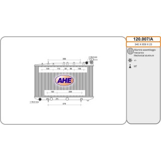 120007/A  NISSAN Primera 1.6/2.0 90-96