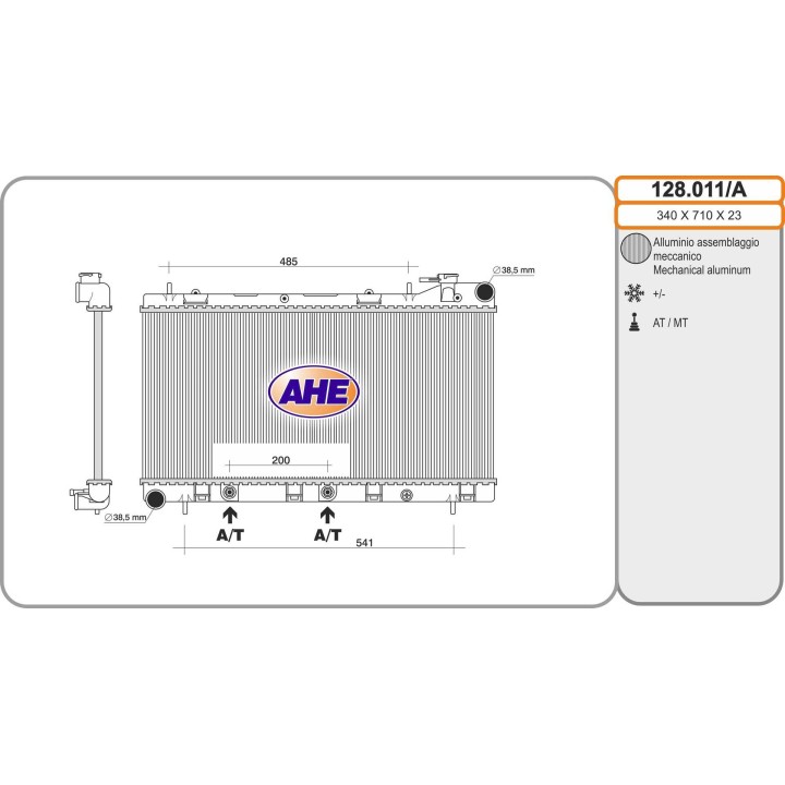 128011/A  SUBARU  Impreza 1.6/1.8/2.0 93-