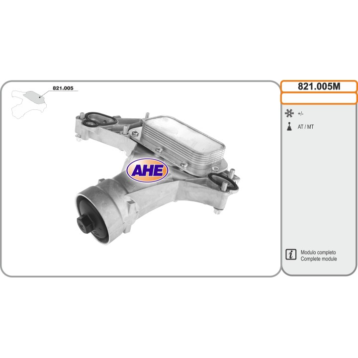 821005M  Modulo Oilc. BUICK//OPEL/SAAB Excelle II/Astra H/A