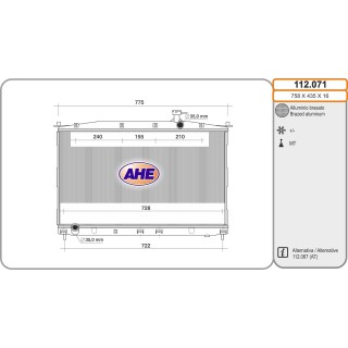 112071  RAD HYUNDAI Santa Fe 2.2 CRDi MT