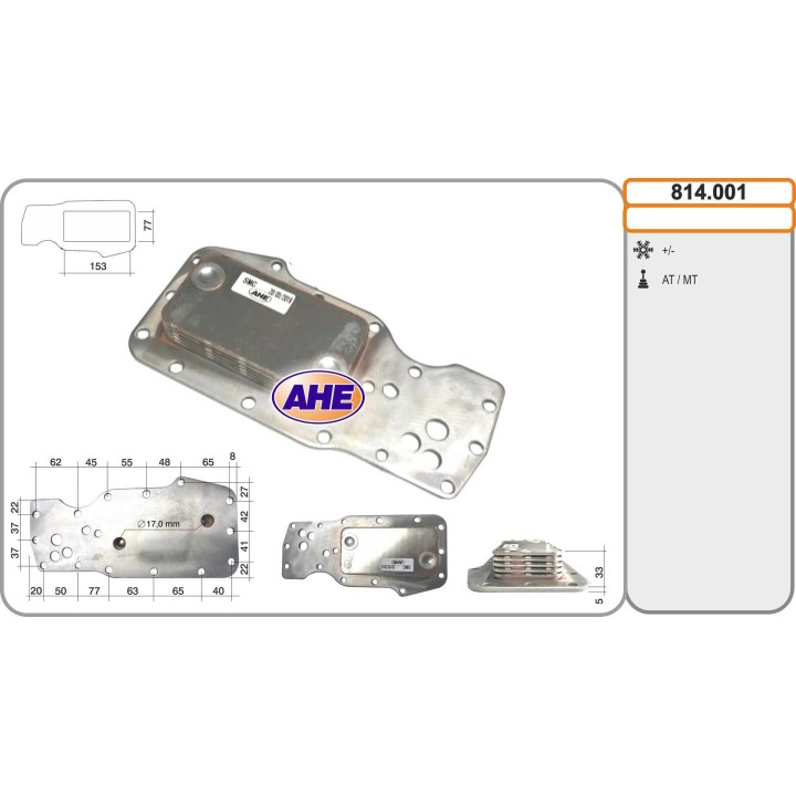 814001  RAD. OLIO EUROCARGO I/II/III 09.00-