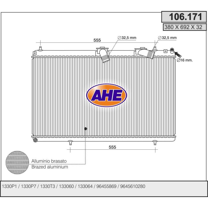 106171  CITROEN/PEUGEOT C5/C6/C8/407/607/807 2.7HDi AC