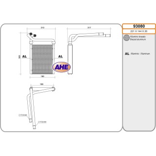 93080  TOYOTA Corolla 1.4/1.6/1.8/2.0D4D 08.01-03.08