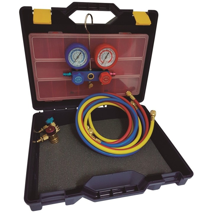 20204016KG  KIT ANALIZADOR 2 VIAS + JUEGO MANGUERAS 150CM Y EN