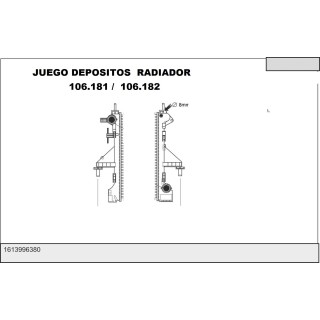 181182DP  DEPOSITOS CITROEN/PEUGEOT Jumper/Relay/Boxer 2.0