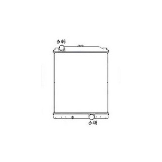 285200  RAD MITSUBISHI CANTER 525X472