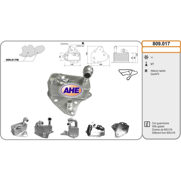 809017  ALFA ROMEO/FIAT/LANCIA/OPEL 159/Brera/Spider/Bravo