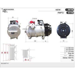 97798  CMP  MERCEDES SPRINTER 2.1CDI/3.0CDI