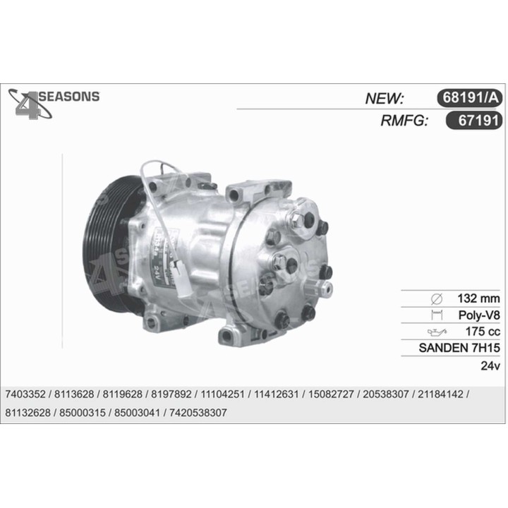 67191  CMP  AFTERMARKET VOLVO FH12 99-