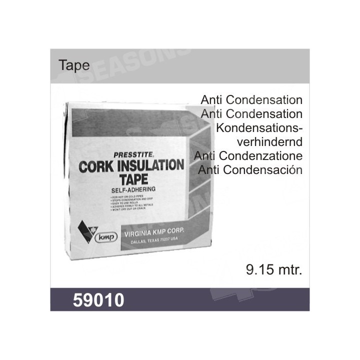 59010  ROLLO CINTA AISLANTE ASFALTICA AIRE ACONDICIONADO (10M)  