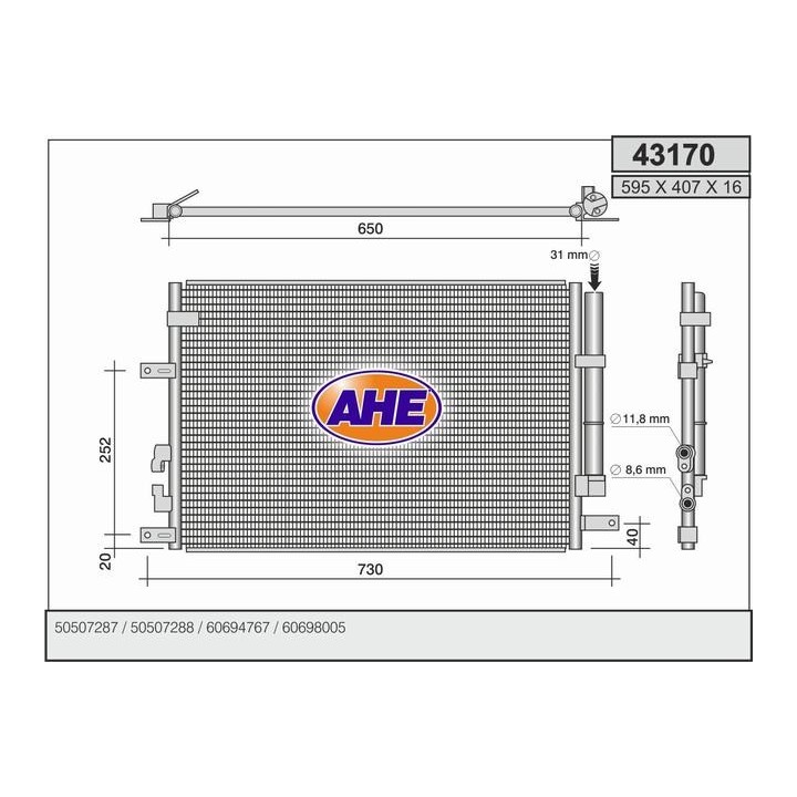 43170  ALFA ROMEO 159 1.8 16V-1.9 JTS-2.2 JTS-1.9 JTDM/JT
