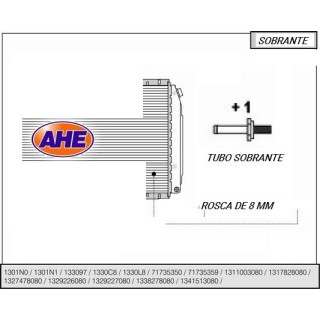 TUBO SOBRANTE 10MM   RAD  CITROEN JUMPER/ULISES