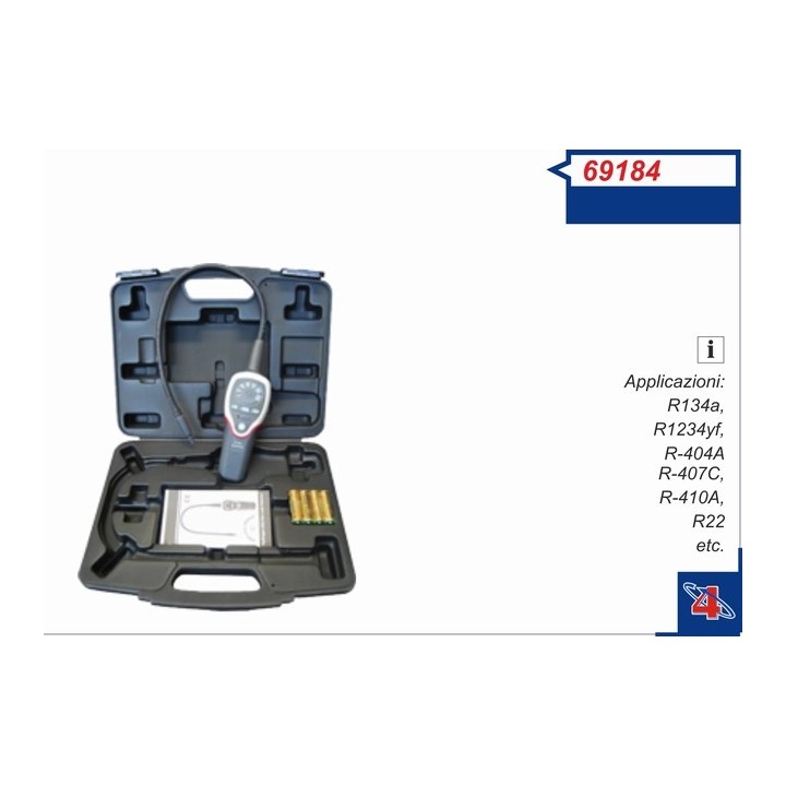 CERCAFUGHE ELETTRONICO PER TUTTI I TIPI DI GAS