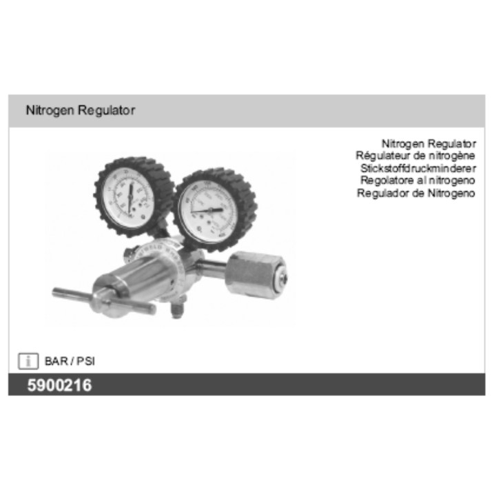 5900216  HERRAMIENTA COMPRESORA - REGULADOR DE NITRÓGENO