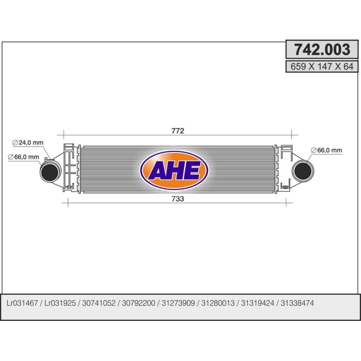 742003  LAND ROVER Freelander 2 (FA_)  2.0 i 16V Turbo / V