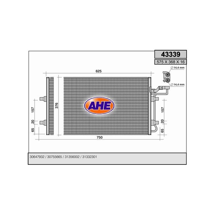 43339/O  VOLVO C30 / S40 II / V50
