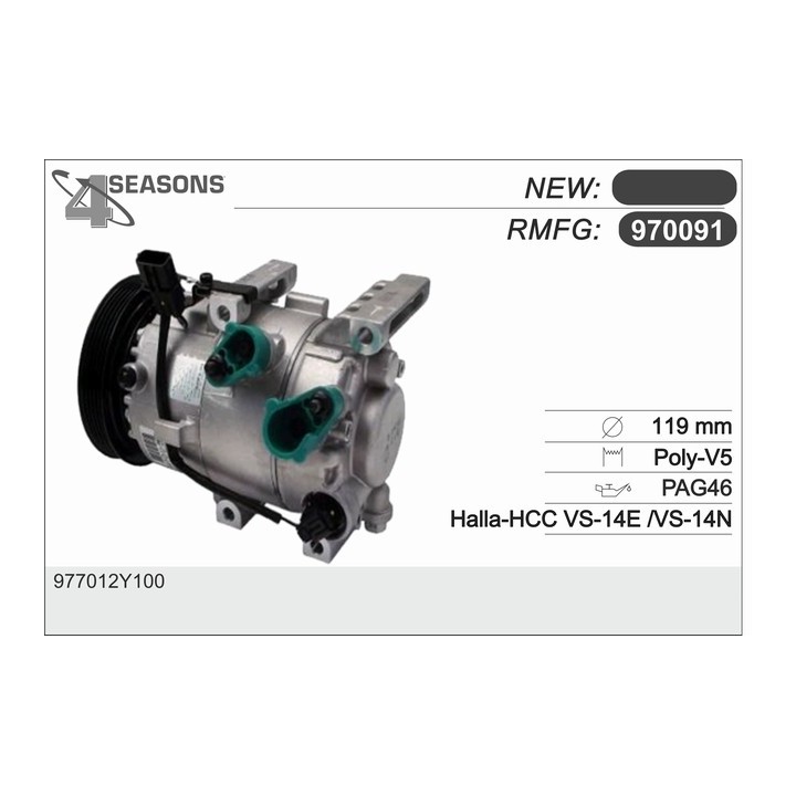 970091  CMP  HYUNDAI ix35 (LM) / KIA Sportage (SL) 1.7