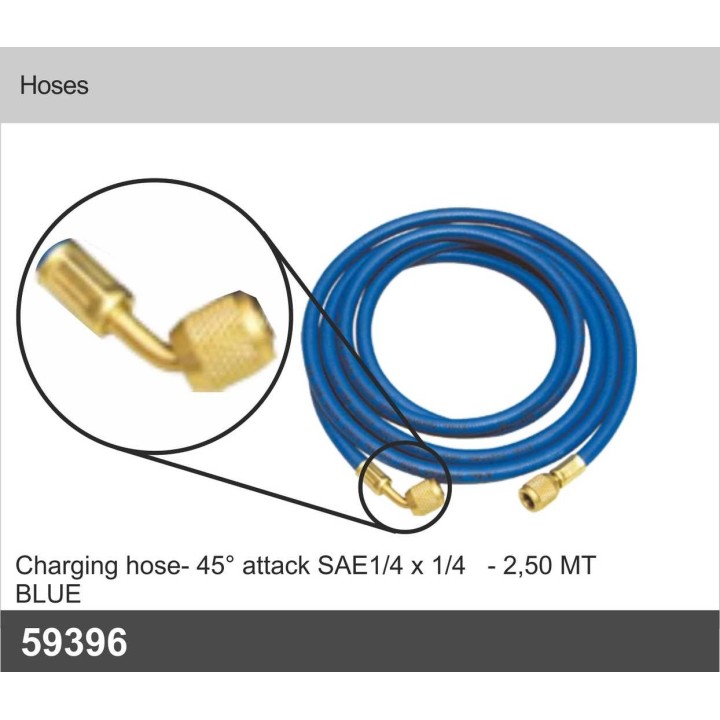 59396  HOSE FOR A/C SERVICE STATION LOW PRESSURE 1/4” SA