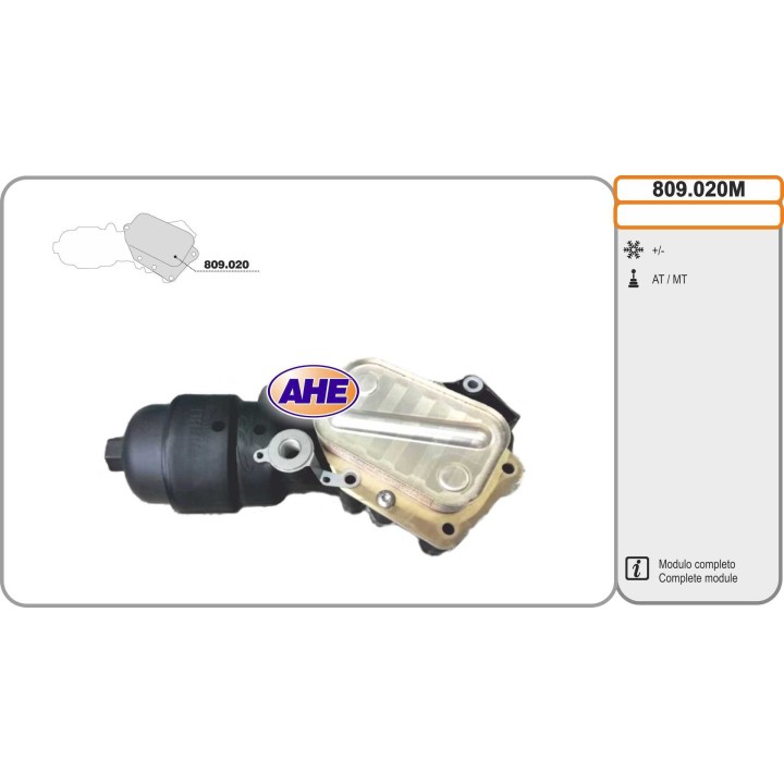 809020M  Modulo Oilc. ALFA ROMEO/FIAT/LANCIA Mito/500/500L/