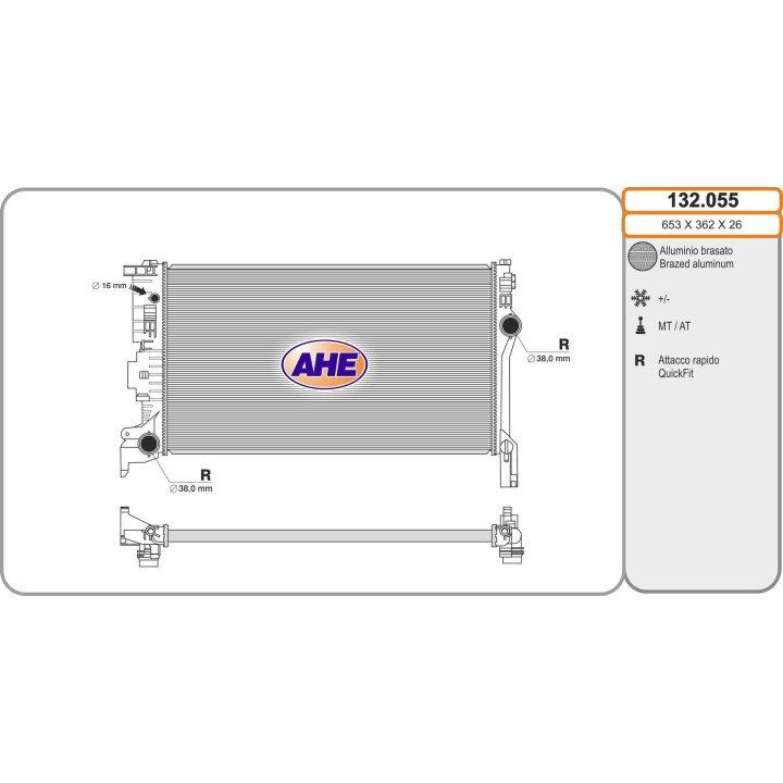 132055  VOLVO XC90 II D4/D5/T5/T6/Hybrid AC AT 09.14-
