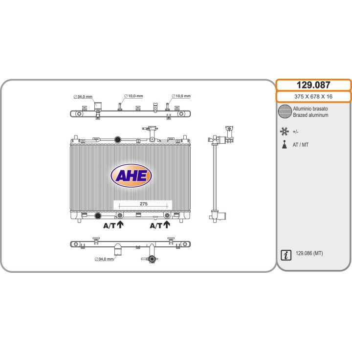 129087  SUZUKI SX4 S-Cross/Vitara 1.6 +/-AC   AT 08.13-