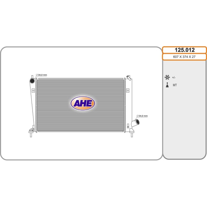 125012  SAAB 9-5 2.0/2.3 +/-AC 97-