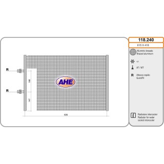 118240  Rd. Int. MERC C197/W212/W218/W231 AMG CLS63/E63/SL