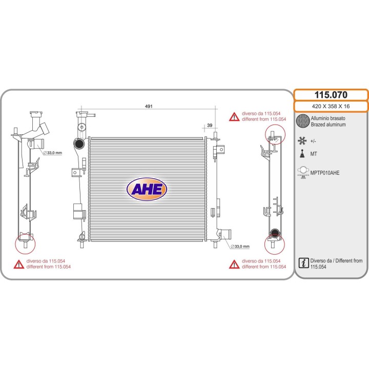115070  KIA Picanto 1.0/1.2 +/-AC 05.11-