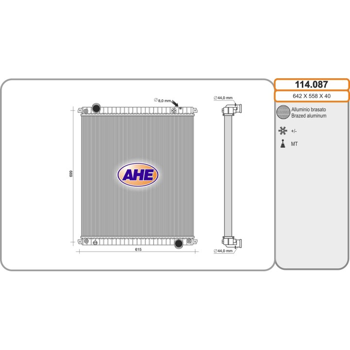 114087  IVECO Eurocargo +/-AC 09.00-