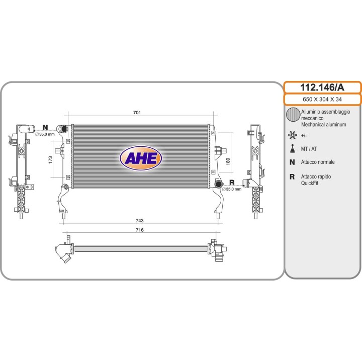 112146/A  HYUNDAI Elantra/i30 1.6CRDi +/-AC M/AT 11.16-