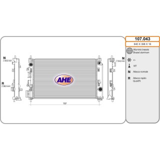 107043  CHEVROLET Aveo (T300) 1.3D +/-AC 07.11-