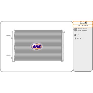 102220  Rad. Int. Audi A6/A7/Q7 40TDi/55TFSi/3.0TDi/3.0TFS
