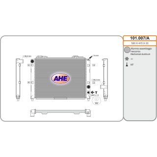 101007/A  ALFA ROMEO 164 II 2.0TS/2.5TD 09.92-09.98