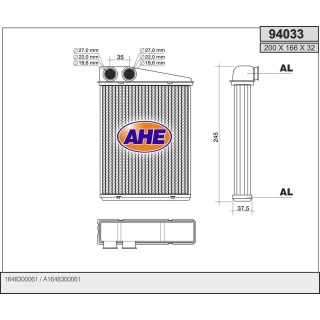 94033  MERCEDES GL/ML/R W164/W251 07.05-