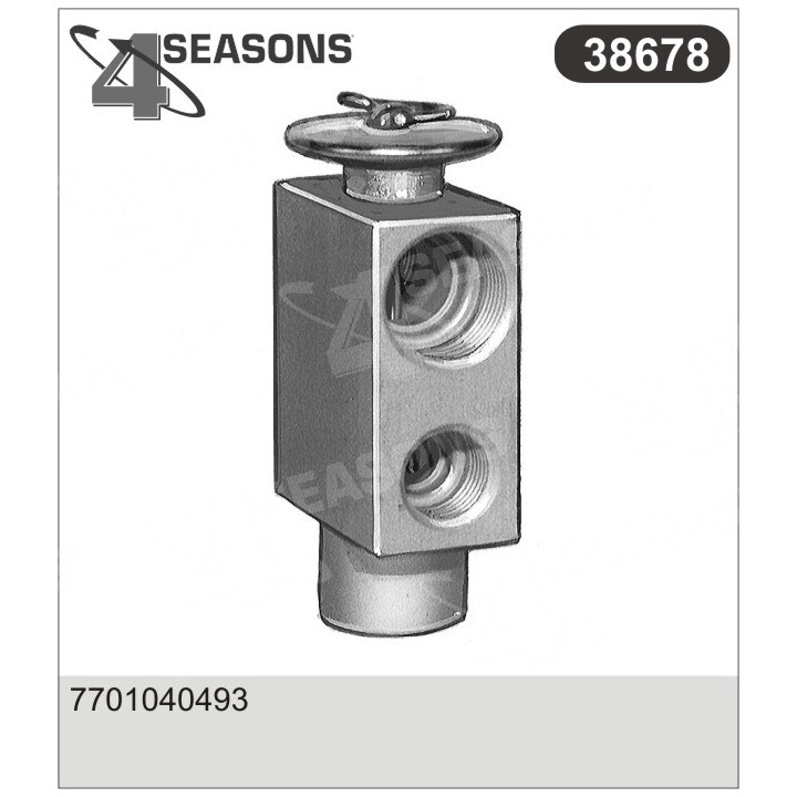 38678  EXPANSION VALVE RENAULT 21 (L48_ / B48_ / K48_)