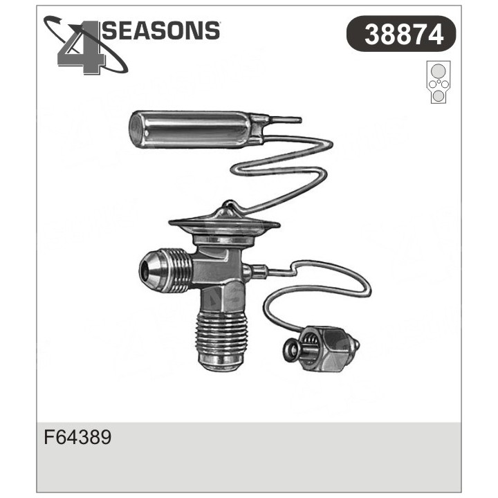 38874  EXPANSION VALVE CASE AGRICULTURE AGRICULTURAL TRAC