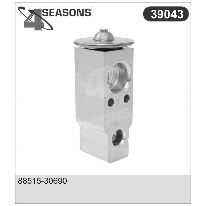 39043  EXPANSION VALVE LEXUS GS LISA  SIN TORNILLO