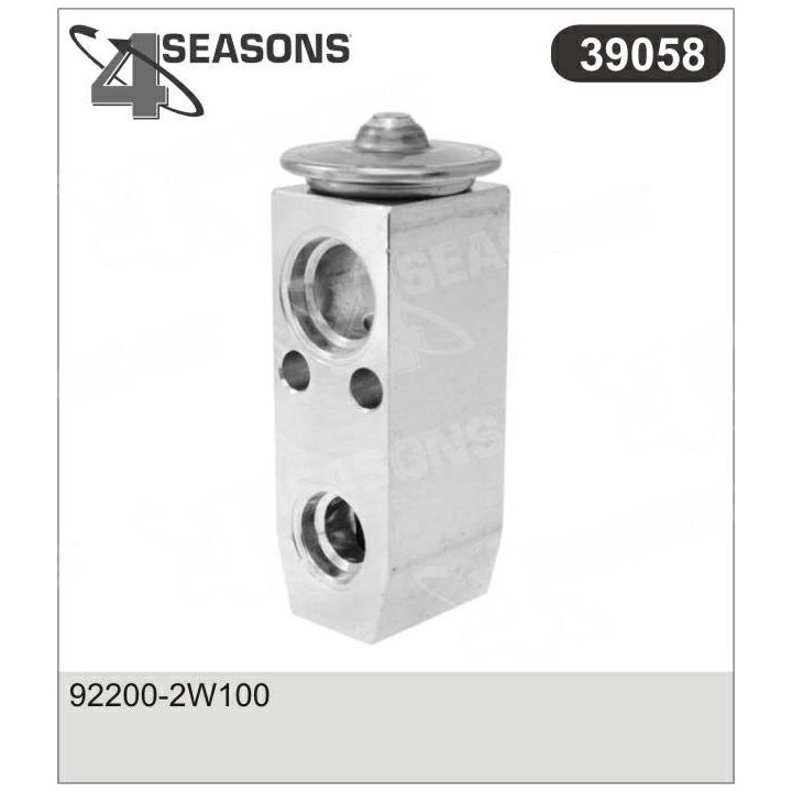 39058  EXPANSION VALVE NISSAN PATHFINDER R50 00-