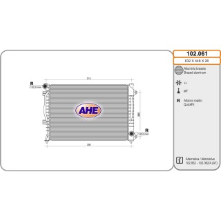 102061  AUDI A6 II/III 2.5 Tdi V6