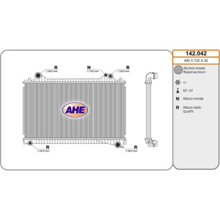 Rad  Range Rover Velar 2 0/2 0D  /-AC M/AT 03 17-