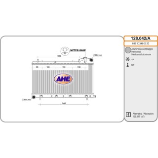 Rad  SUBARU Forester/Impreza II 2 016v MT 98-