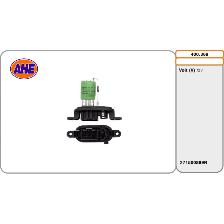 400369  RESIST. VENT. HABITACULO DACIA DOKKER/LODGY-RENAUL