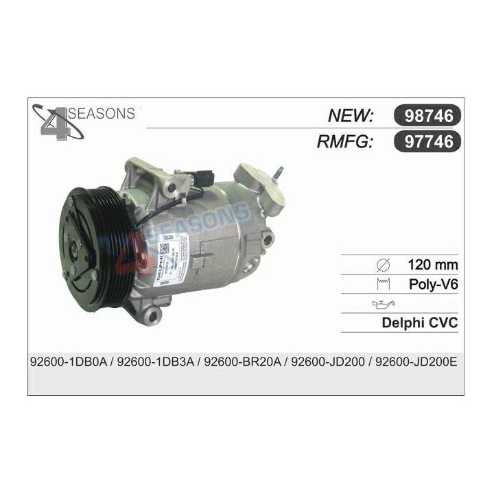 97746  CMP  NISSAN Qashqai 2.0 07-