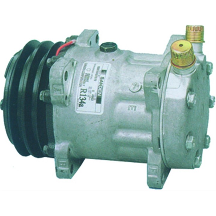 5700039  COMPRESOR NUEVO AFTERMARKET SANDEN SD7H15 12V  2 GR
