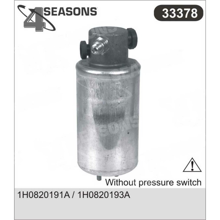 33378  FILTER DRIER VAG GOLF 3/CORDOBA/IBIZA/INCA/CADDY I