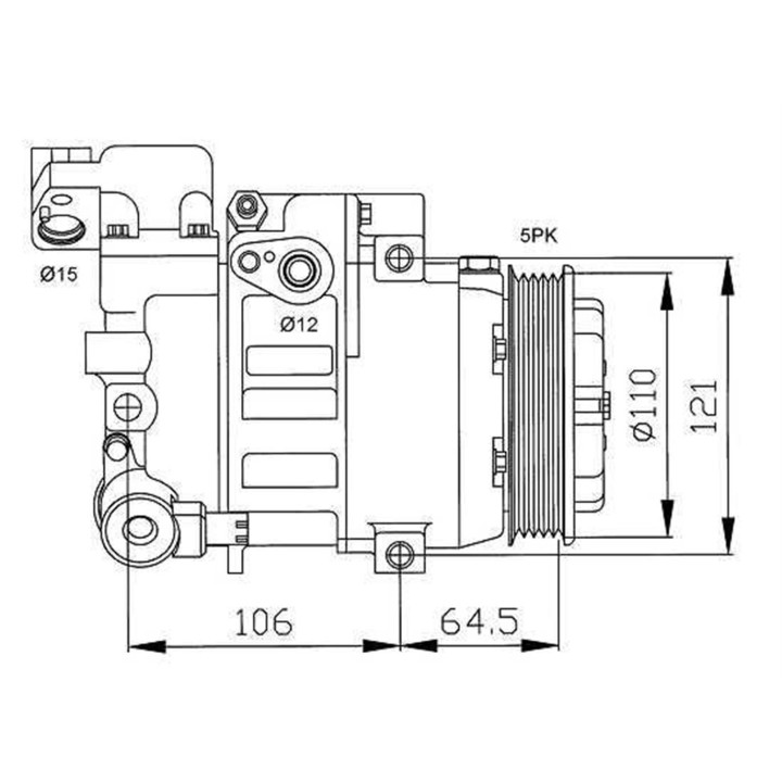 57771  COMPRESOR   MB A CLASS