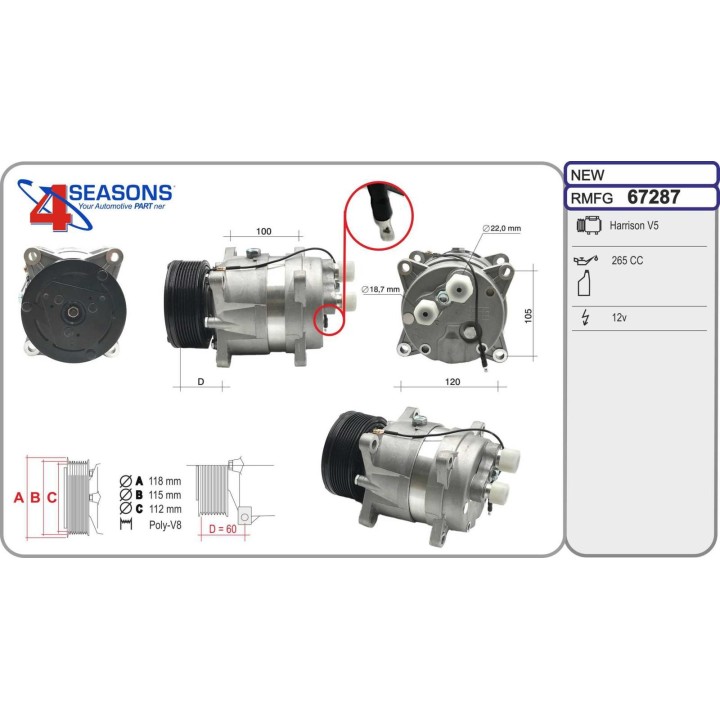 67287  COMPRESOR  SEAT