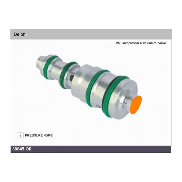 38845OR  VALVOLA CONTROLLO HARRISON ARANCIONE
